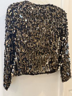 NEW Women’s Ludi Black Sequin Jacket
