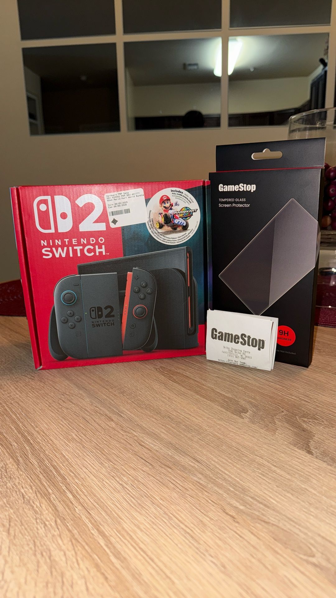 Brand New Nintendo Switch 2 Bundle – Mario Kart World + Extras Included!