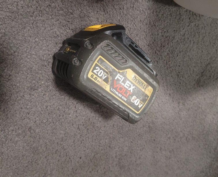DeWalt FLEX VOLT LITHIUM‐ION 6.0ah