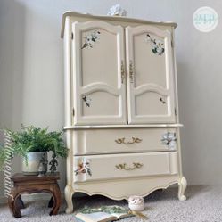 French Provincial Armoire/ Dresser