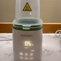 Momcozy Bottle Warmer, Fast Bottle Warmers for All Bottles with Timer, Accurate Temperature Control and Automatic Shut-Off, Multifunctional Bottle War