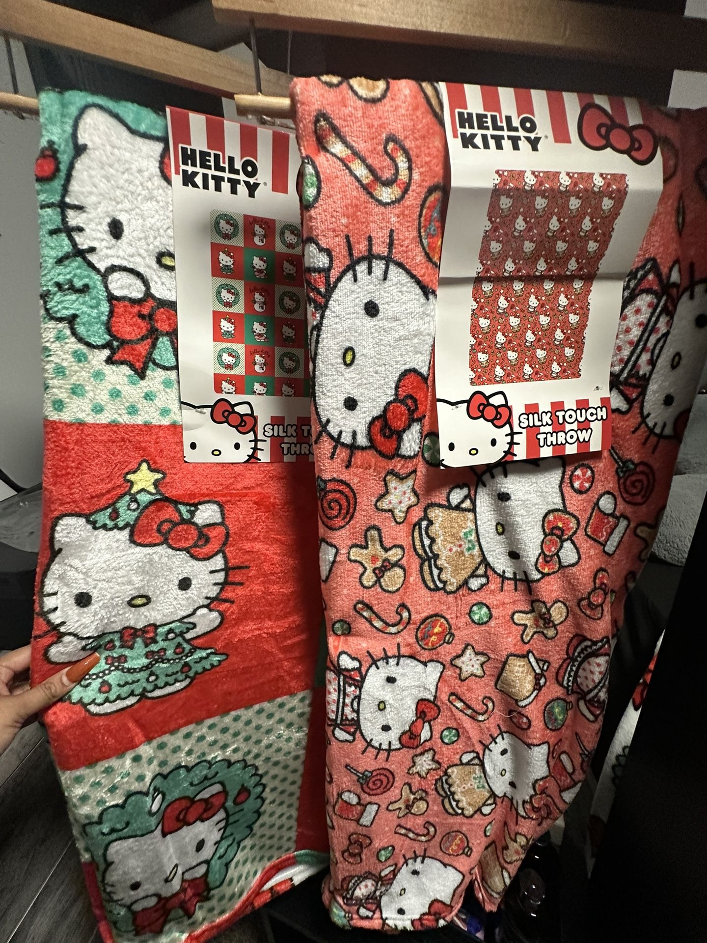Hello Kitty Christmas Blankets