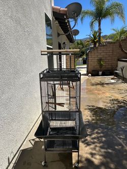 parrot cage