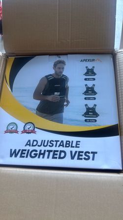 Apexup Adjustable Weighted Vest