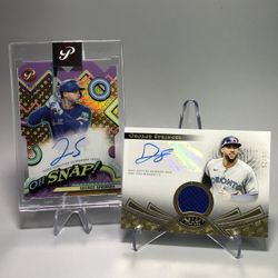 2024 Topps Prestine Baseball (Sealed) & 2023 Topps Tier One Baseball Autograph Cards George Springer