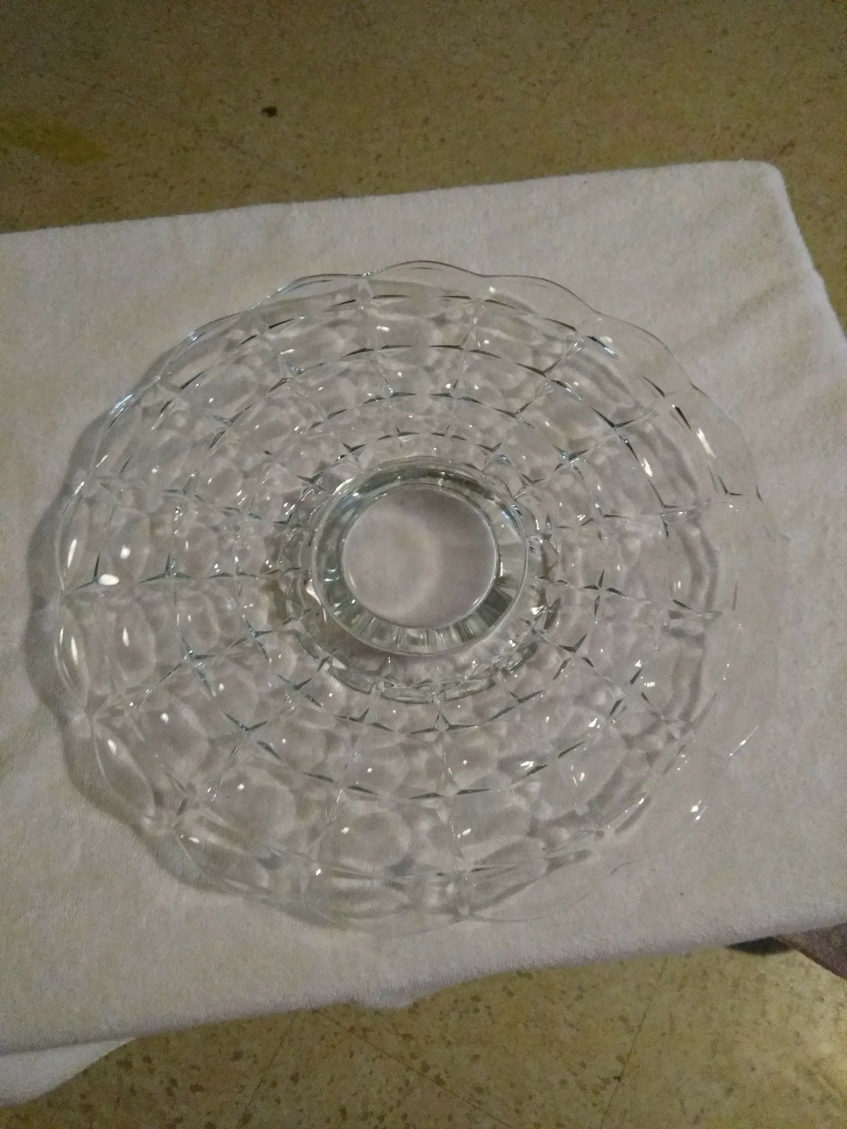 Large glass plate