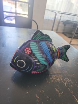 Mexican  FOLK ART  Hand crafted Fish