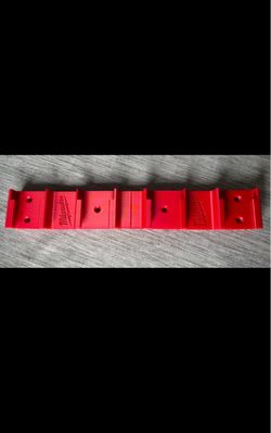 Milwaukee m18 battery storage 3d printed