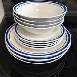 Dish Set(s) - 1 Set Of 4 Place Settings = $25, 2 Sets = $40