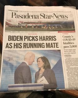 KAMALA HARRIS PASADENA STAR NEWS