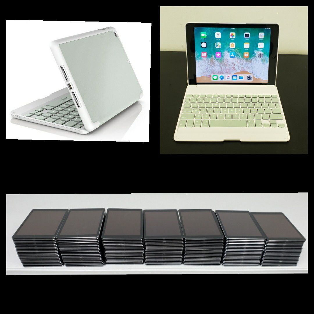 iPad Air with keyboard/case