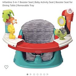 Baby Activity Seat + Booster Seat
