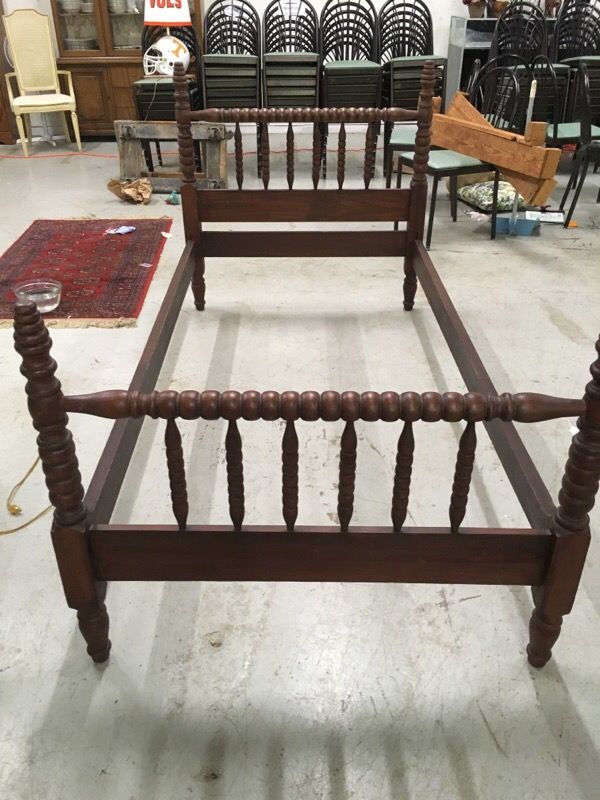 Antique Jenny Lind Twin Bed