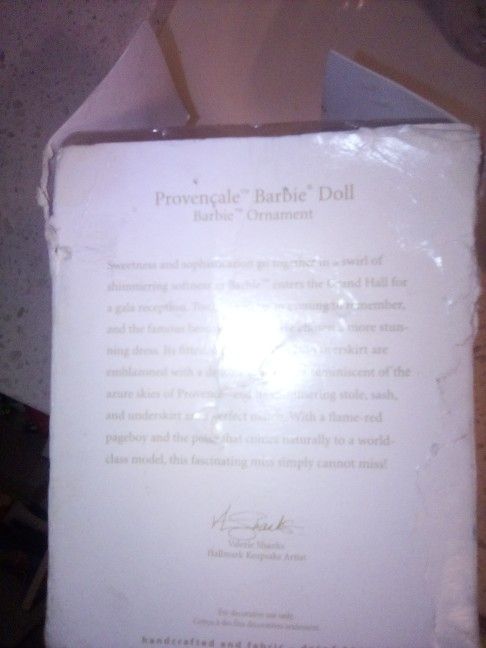 Hallmark Keepsake Barbie Doll