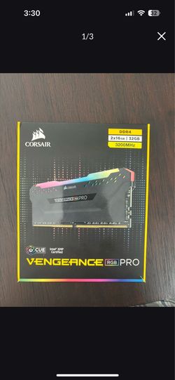 RAM Corsair Vengeance RGB Pro 32GB (2x16GB) DDR4 3200MHz