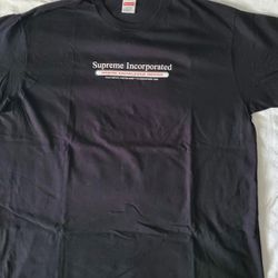 Supreme Incorporated T-Shirt Size Xl