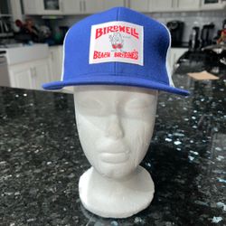 Birdwell Beach Britches x RVCA Trucker Snapback Hat O/S Blue Limited Edition