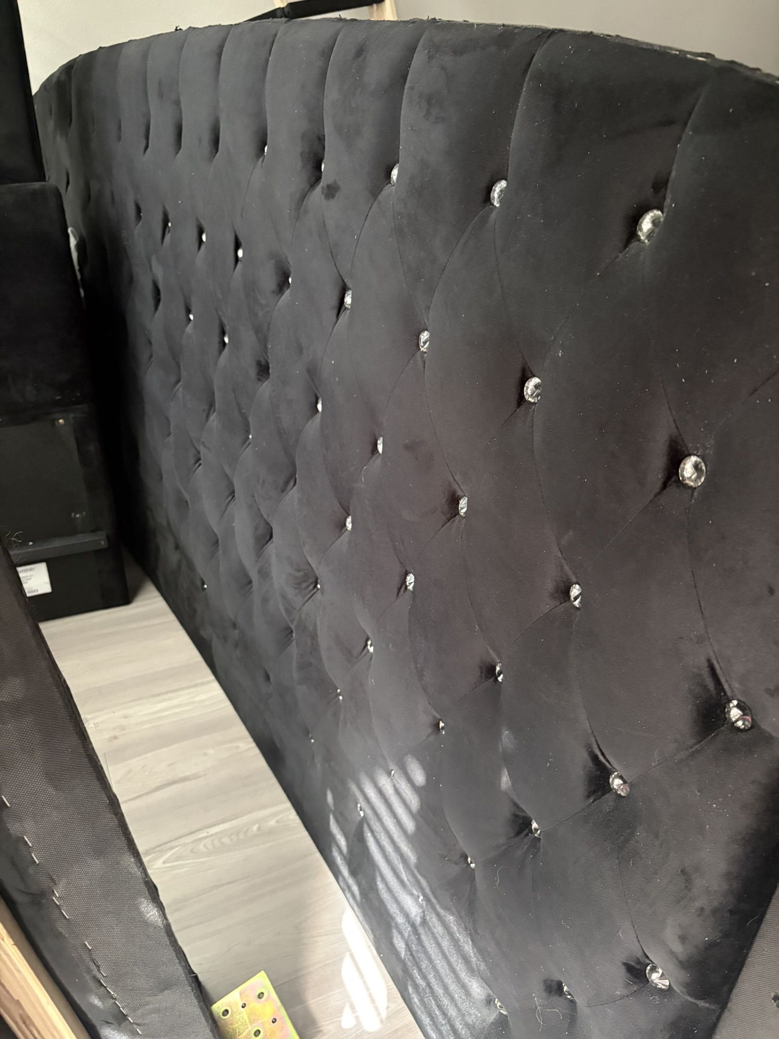 King Bed Frame + Box Springs