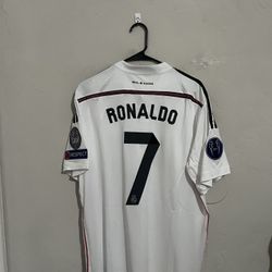 Real Madrid 2014-15 Home Ronaldo Jersey (small Medium Large XL 2X)