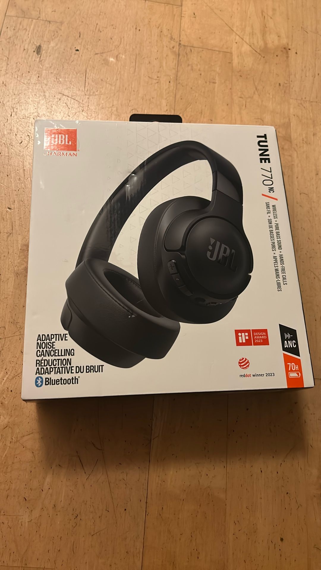JBL Live 770NC Noise Cancelling Wireless Over-Ear Headphones