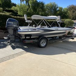 2005 Triton 175 Bass Boat With Yamaha 115 Outboard