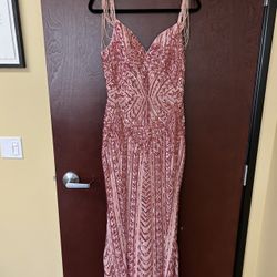 New Elegant, Beautiful Dress With Sequence and Beads 