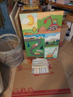 Painting and sheet set