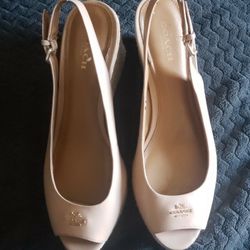Coach Wedges Size 9B (Lightly Used)