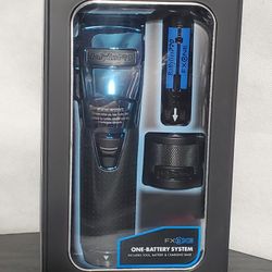 New BabylissPro FxONE Clipper Titanium Blue