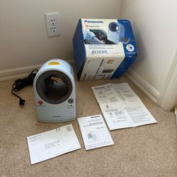 Panasonic EW3152 digital, upper-arm blood pressure monitor.