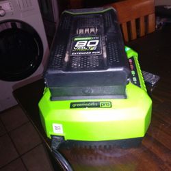 Lawn Mower Battery And Charger Greenworks Pro