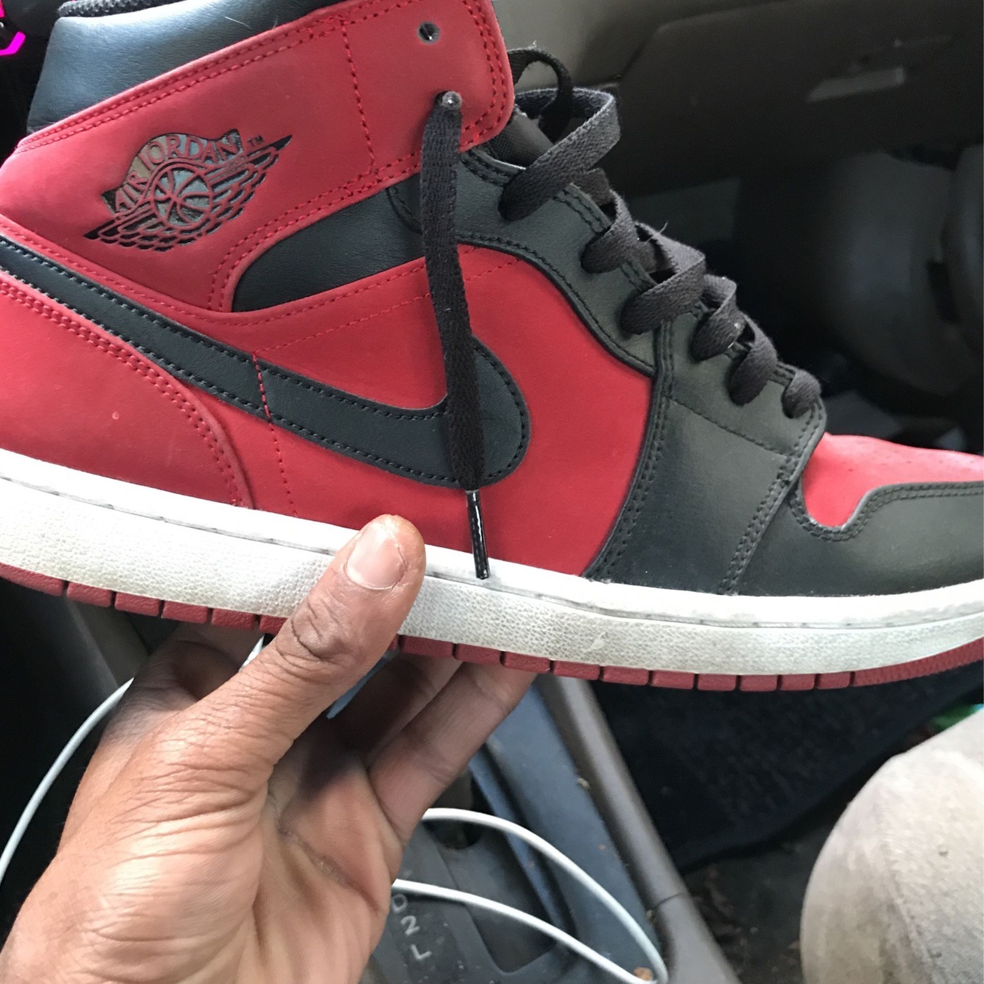 Jordan Retro 1 Red And Black “banned Versions” Size 11