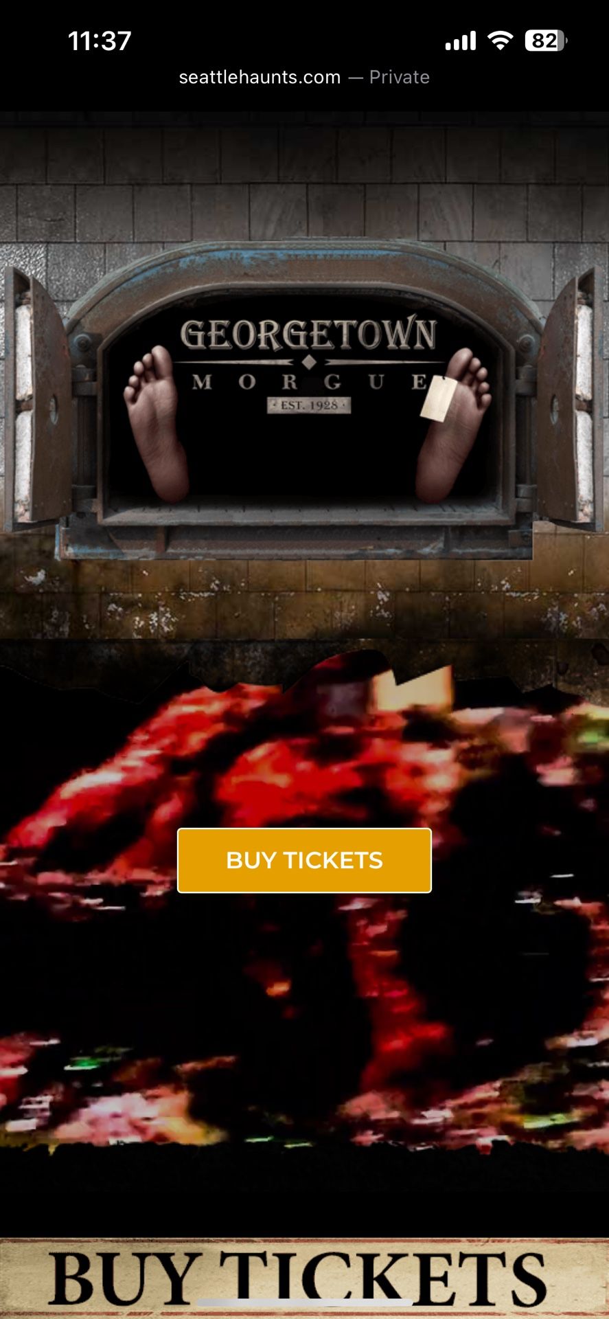Georgetown Morgue Tickets 4 Count Seattle TODAY