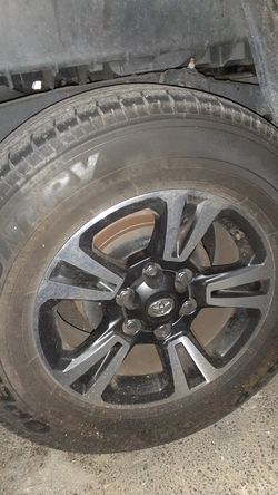 Toyota tacoma tires