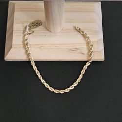 14k Gold Bracelet 7.5 Inch