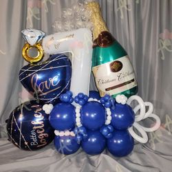 Anniversary Balloons Arrangements 