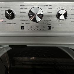 Maytag Top-Load Washer Total Capacity: 4.8 cu. ft. In White