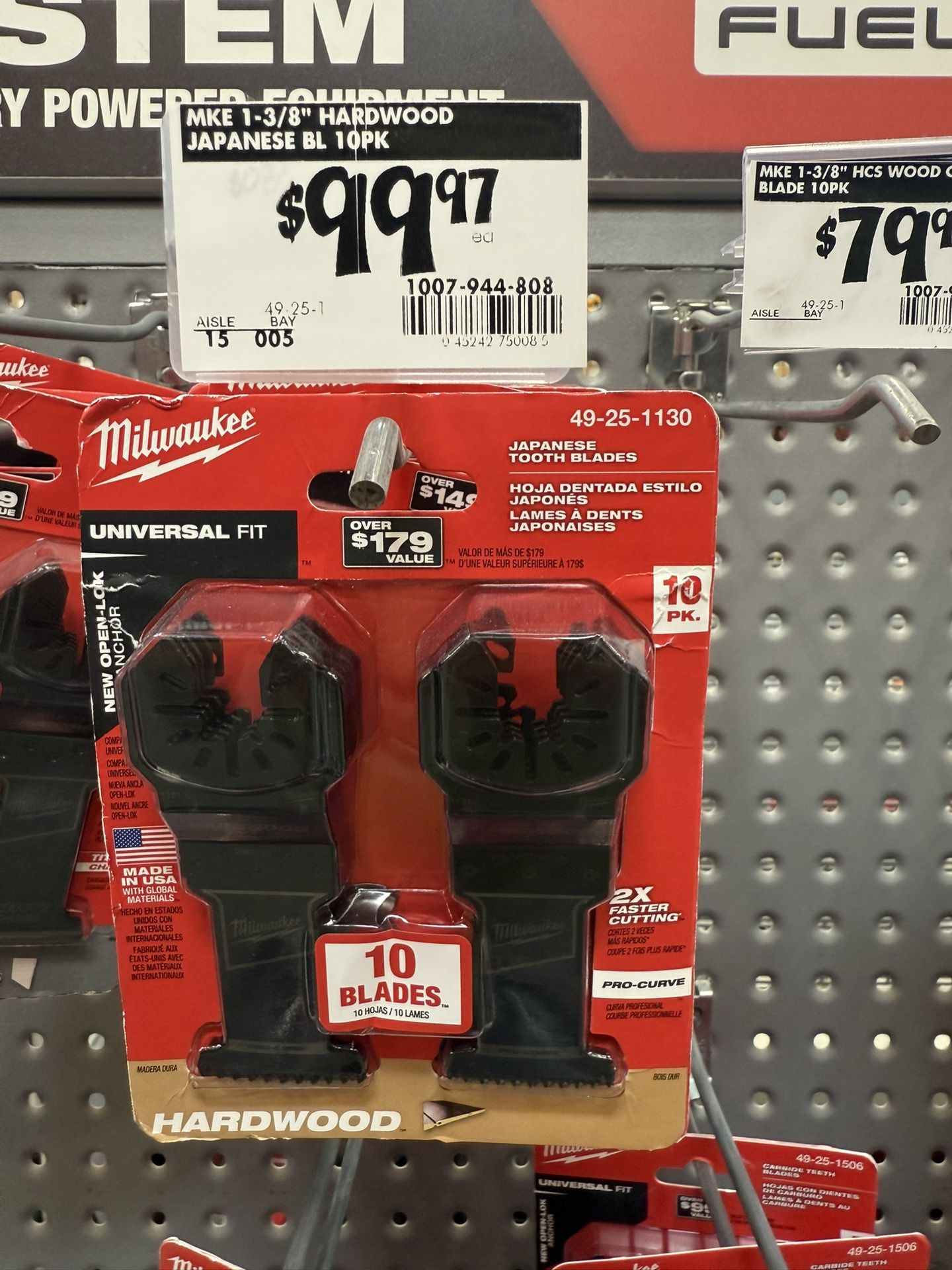 milwaukee japanese tooth blades
