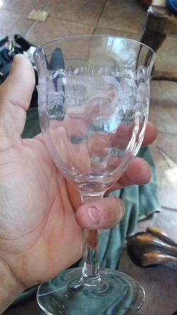 Antique glasses