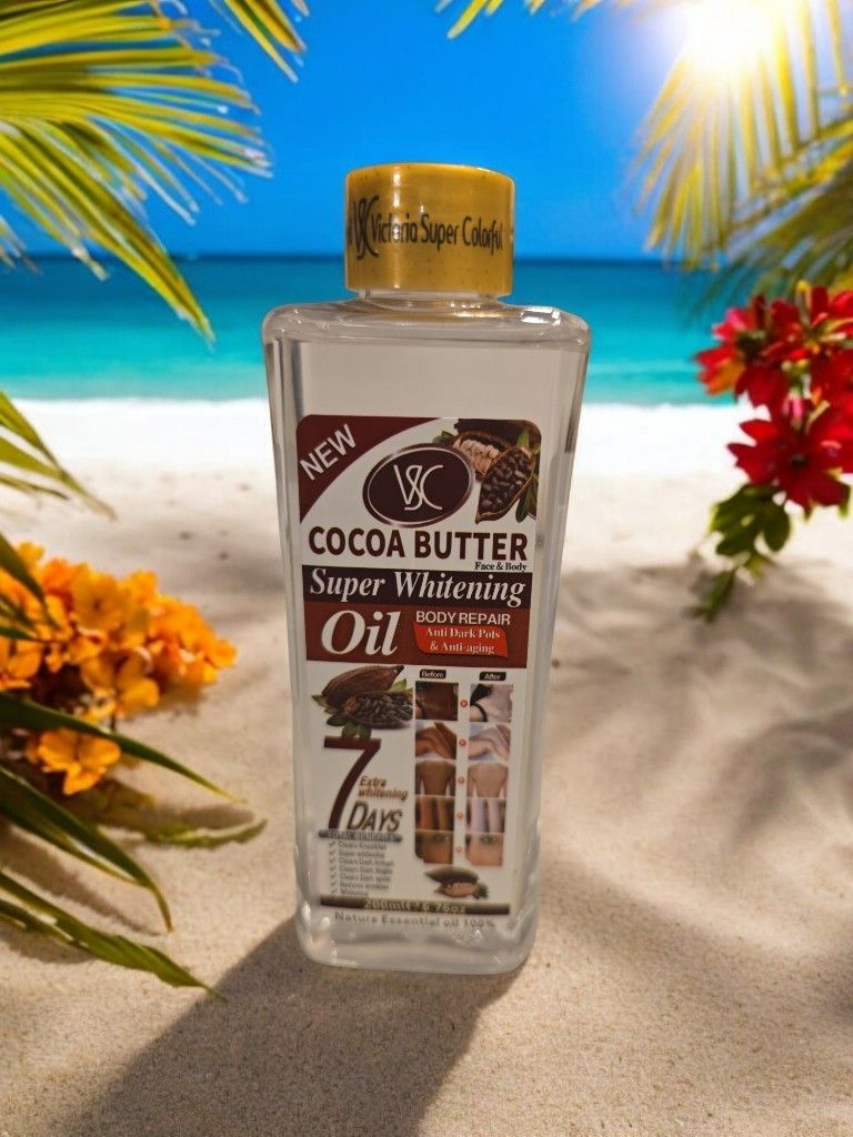 VSC Cocoa Butter Super Whitening Body Repair Oil 200ml