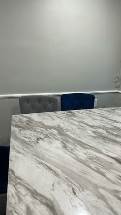 Dining table with chairs