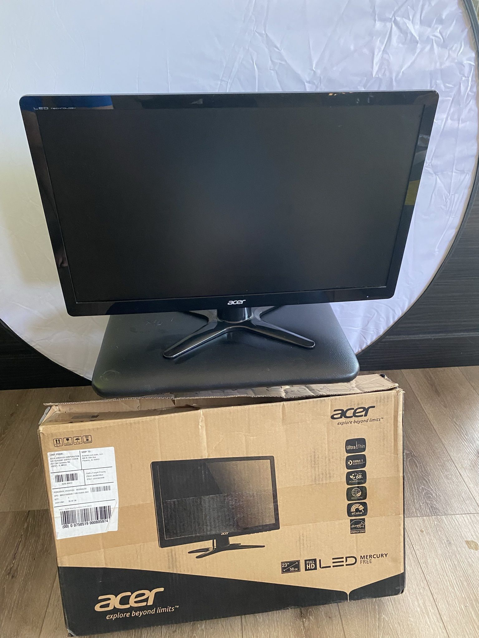 Acer G236HL HD LCD Monitor