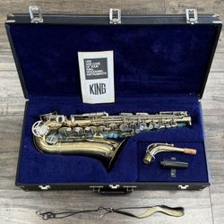 King USA Model 613 Alto Saxophone 