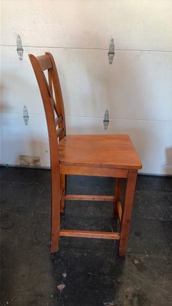 Wooden Tall chair/ Bar stool