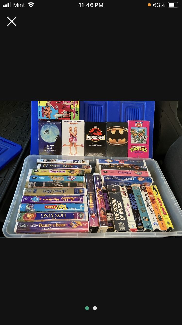 VHS Movies