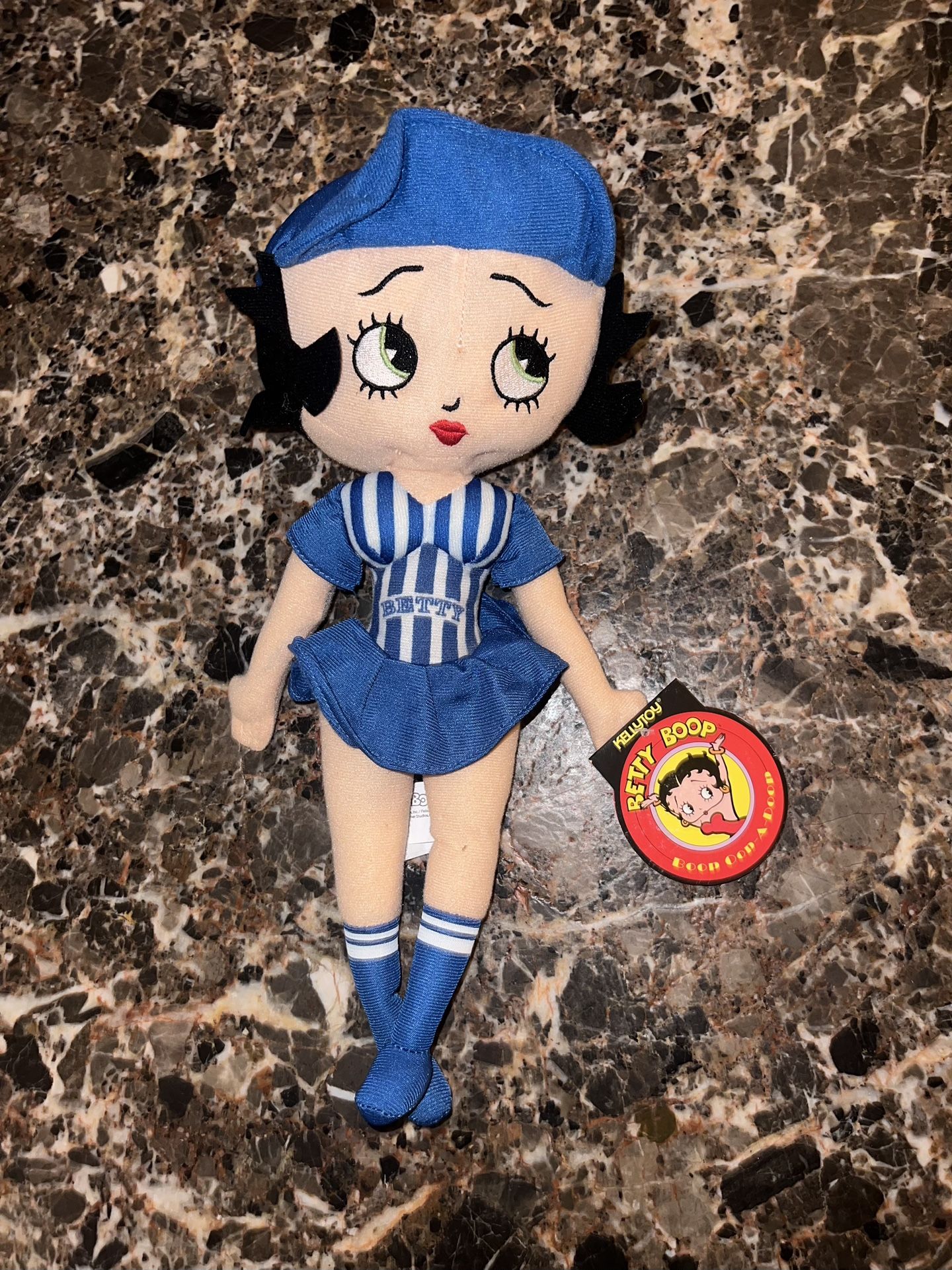 Cute Betty Boop Sports Doll -Kellytoy 13" Vintage Collectible Toy Stuffed Doll