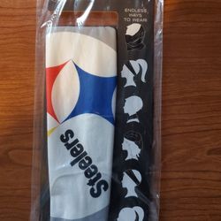 NFL PITTSBURGH STEELERS TEAM GAITER SCARF 