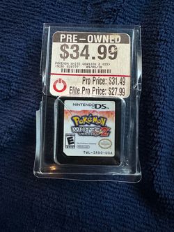 Pokemon White Version 2 [Nintendo DS - Authentic] Cartridge Only