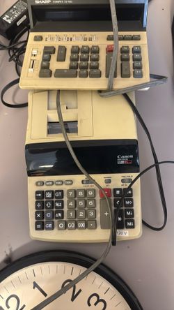 Vintage calculators