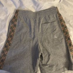 Burberry Grey Shorts Size Medium